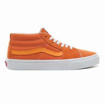 Vans Retro Sport Sk8-Mid - Miesten Korkeavartiset tennarit - Kultaiset